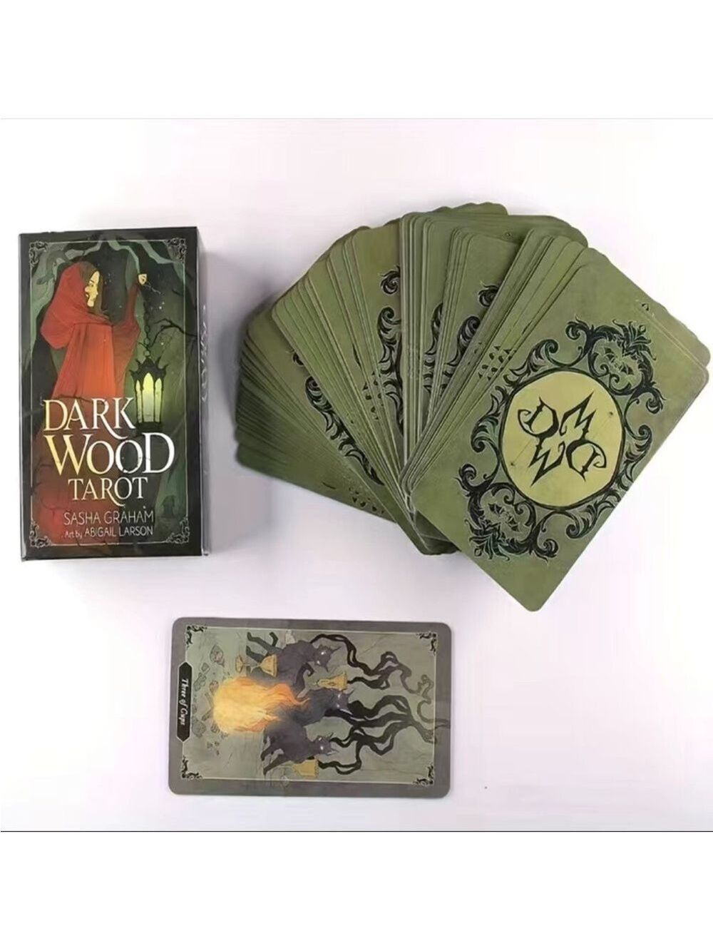 Dark Wood tarot card deck by Sasha Graham